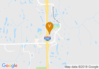 map of Holiday Inn Jacksonville E 295 Baymeadows