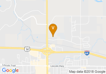 map of Four Points by Sheraton St. Louis - Fairview Heights