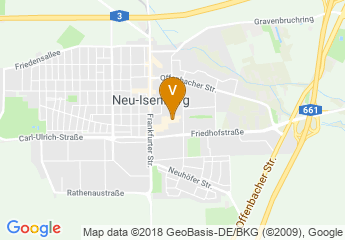 map of Isenburg-Zentrum