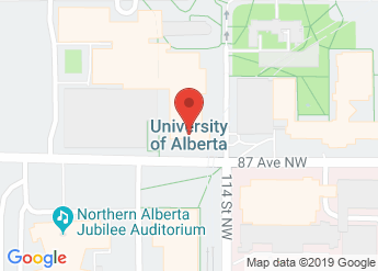 map of University of Alberta