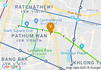map of Plaza Athenee Bangkok, A Royal Meridien Hotel