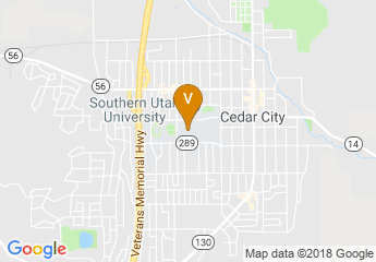 map of Southern Utah University