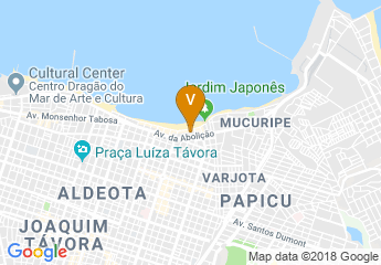 map of Seara Praia Hotel