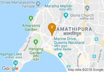map of Krishna Palace Hotel
