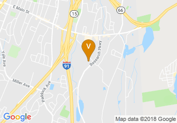 map of Four Points by Sheraton Meriden