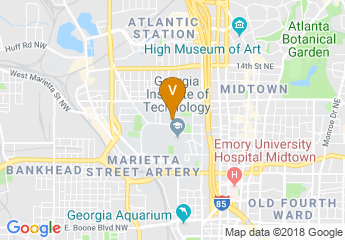 map of Parker H. Petit Institute for Bioengineering and Biosciences at Georgia Tech