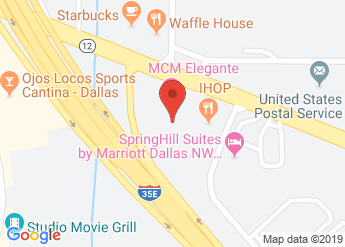 map of MCM Elegante Hotel
