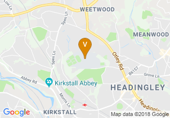 map of Leeds Beckett University Headingley Campus