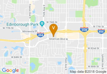 map of Embassy Suites by Hilton Bloomington Minneapolis