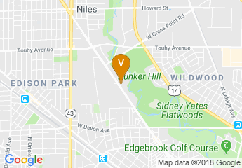 map of White Eagle Banquets & Restaurant