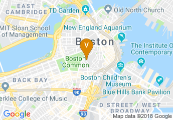map of Massachusetts Continuing Legal Center (MCLE)