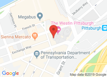 map of The Westin Convention Center Pittsburgh