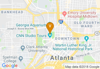 map of Embassy Suites by Hilton Atlanta at Centennial Olympic Park