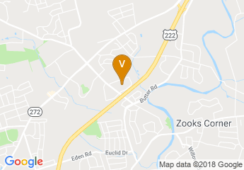 map of Calvary Church