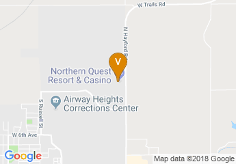 map of Northern Quest Resort & Casino