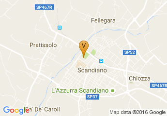 map of Fiere di Scandiano
