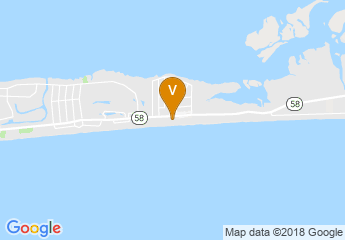 map of DoubleTree by Hilton Hotel Atlantic Beach Oceanfront