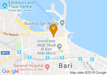 map of Palace Hotel Bari