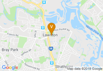 map of Pine Rivers Showgrounds