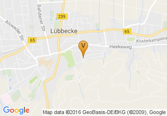 map of Katharineum of Lubeck