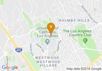 map of UCLA Anderson School of Management