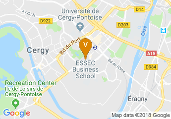 map of ESSEC Business School