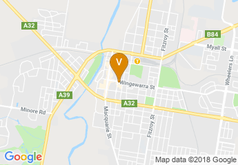 map of Dubbo RSL Memorial Club