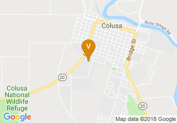 map of Colusa County Fairgrounds