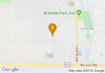 map of Codington County Extension