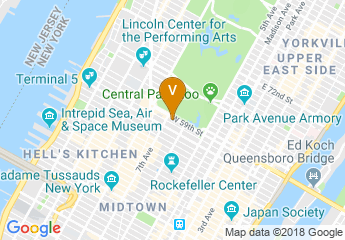 map of JW Marriott Essex House New York
