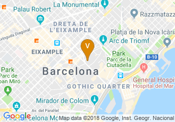 map of Palace of Catalan Music
