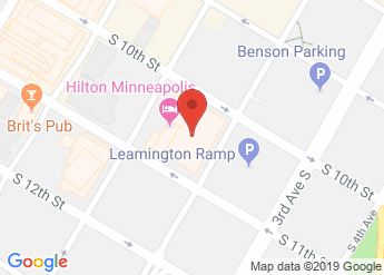 map of Hilton Minneapolis