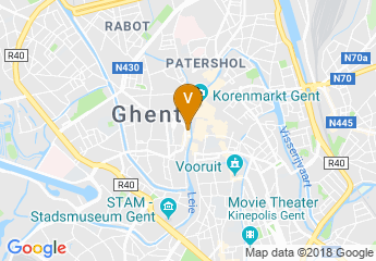 map of Universiteit Gent - Het Pand