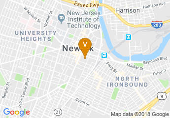 map of Prudential Center