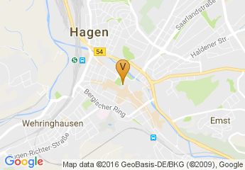 map of Stadthalle Hagen