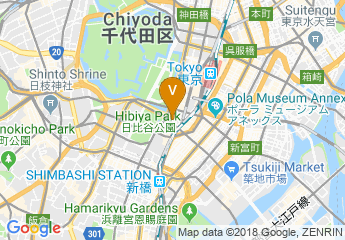 map of The Peninsula Tokyo