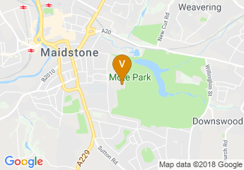 map of Maidstone Leisure Centre