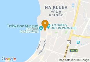 map of Mercure Pattaya Ocean Resort