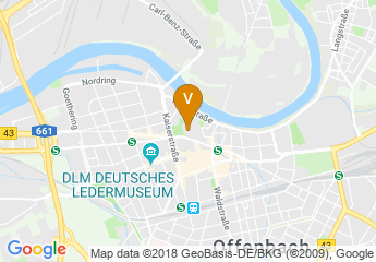 map of Sheraton Offenbach Hotel
