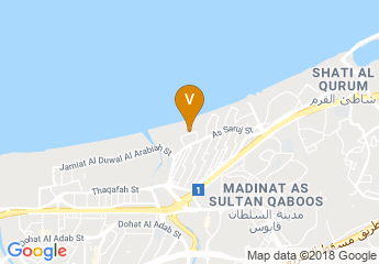 map of Grand Hyatt Muscat