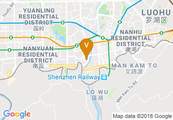 map of Grand Hyatt Shenzhen