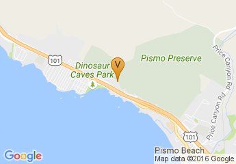 map of Downtown Pismo Beach