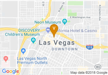 map of Downtown Grand Hotel & Casino
