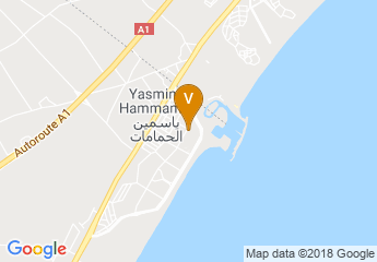 map of Laico Hammamet