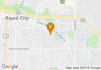 map of South Dakota School of Mines & Technology