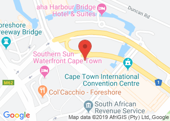 map of The Westin Cape Town