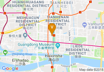 map of Grand Hyatt Guangzhou