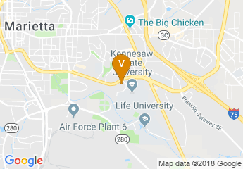 map of Machinists Aerospace Union Hall