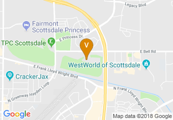 map of Scottsdale Marriott at McDowell Mountains