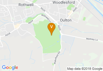 map of Oulton Hall